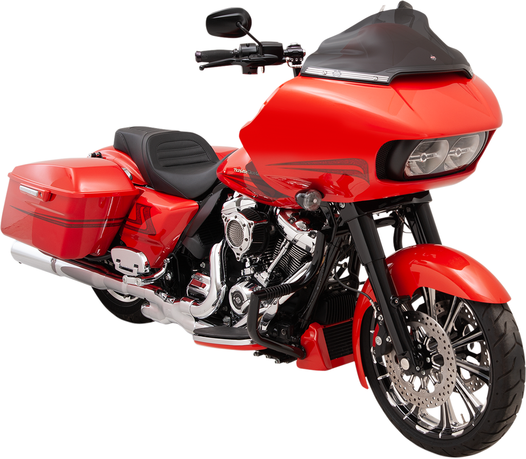 Sport Flare® Windshield - 9" - Dark Smoke - '15-'25 FLTR