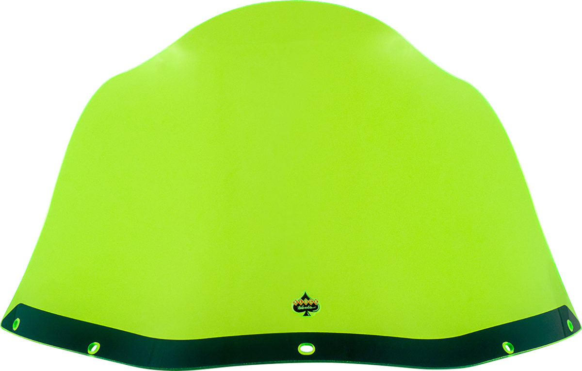 Ice Flare® Windshield - 12-1/2" - Green Ice - Saddlemen S-RT Fairing