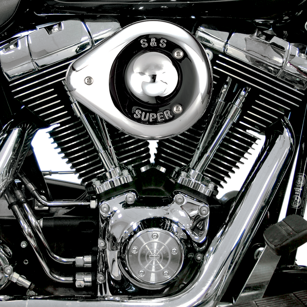 Teardrop Air Cleaner Kit - Chrome
