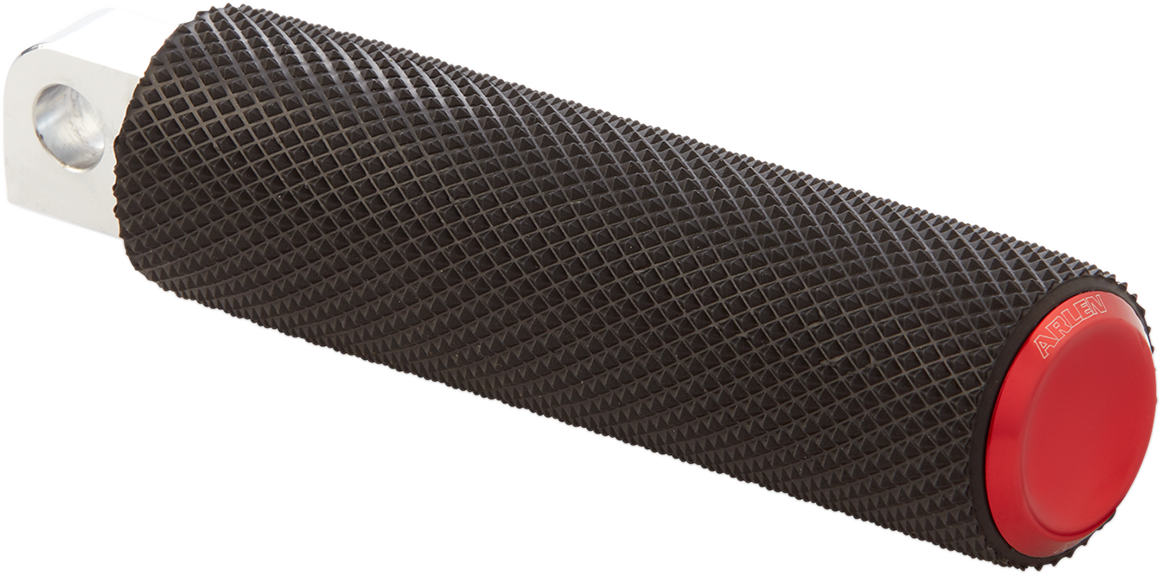 Foot Pegs - Knurled - Red