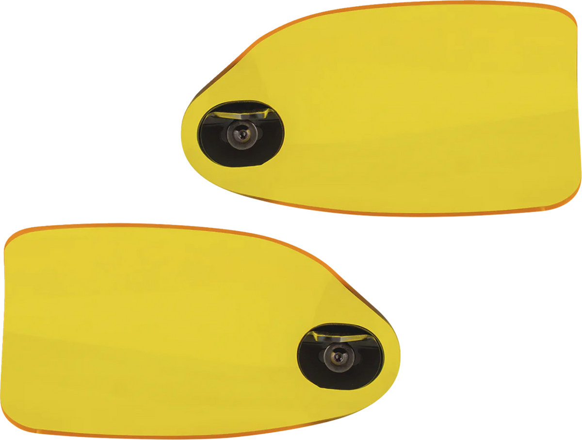 Flare® Handguards - Harley-Davidson Hydraulic Clutch - Yellow