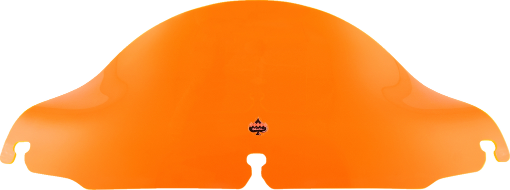 Ice Flare® Windshield - 6.5" - Orange Ice - '96-'13 FLHT/FLHX