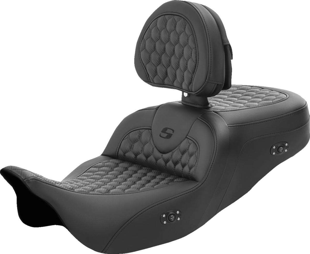 RoadSofa™ Seat - Honeycomb - with Backrest - Heated - FL '08-'23