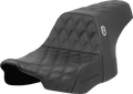 Pro Series SDC Performance Seat - Lattice Stitch - Gripper - w/o Backrest - FLH/FLT '23-'24