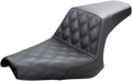Step-Up Seat - Front Lattice Stitch - Black - Bolt '13-'24