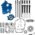 Cam Chest Kit - Oil Cooled - Gear Drive - 496 Cam - Black Pushrod Tubes - M8