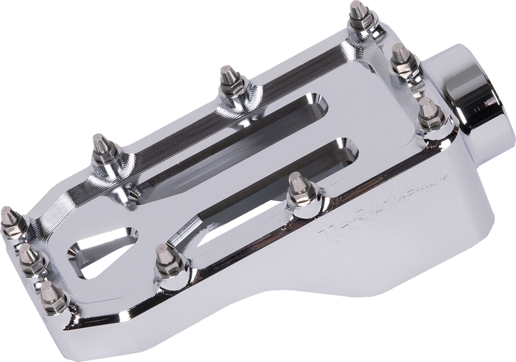 Aggressor Brake Pedal - Chrome - Touring