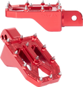 Aggressor Foot Pegs - Rear - Red - FL/FX '18-'25