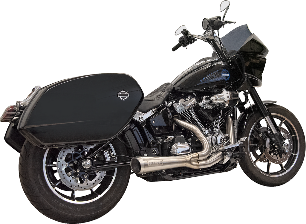 2-into-1 Ripper Exhaust System with Megaphone Muffler - Stai