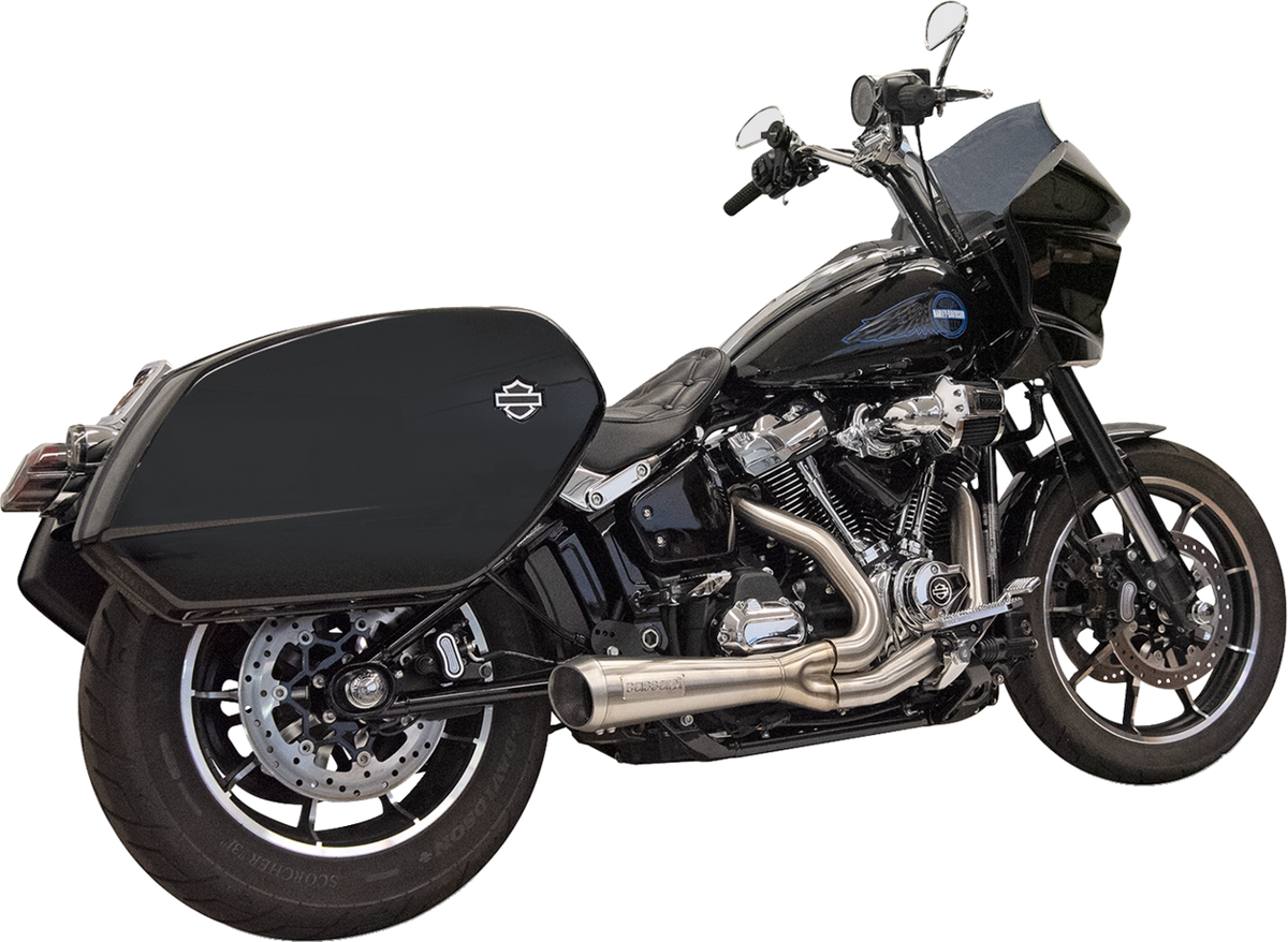 2-into-1 Ripper Exhaust System with Megaphone Muffler - Stai
