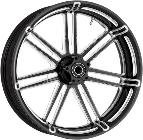 Wheel - 7-Valve - Rear - Single Disc/With ABS - Black - 18x5.5