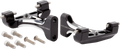 Forged Floorboard Mounts - Passenger - Black