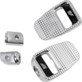 Foot Pegs - Silver Polished - Rear