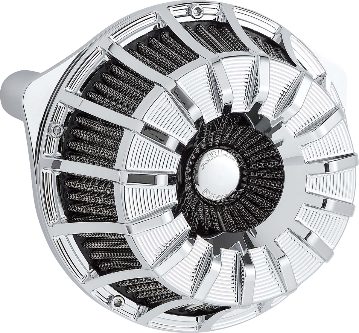 Inverted Series Air Cleaner Kit - 10-Gauge - Chrome