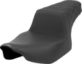 Step-Up Seat - Rear Lattice Stitch - Black - Extended Reach - FL '23-'24
