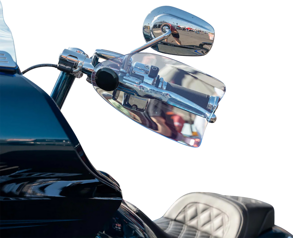 Flare® Handguards - Harley-Davidson Hydraulic Clutch - Blue Ice
