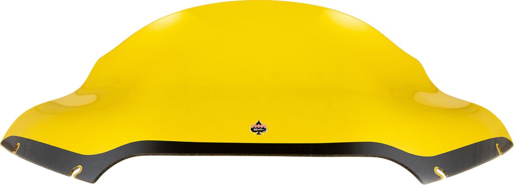 Kolor Flare® Windshield - 9" - Yellow - '15-'25 FLTR