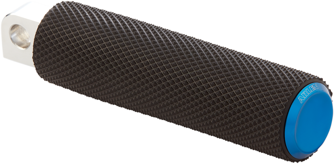 Foot Pegs - Knurled - Blue