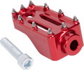 Aggressor Brake Pedal - Red - Touring