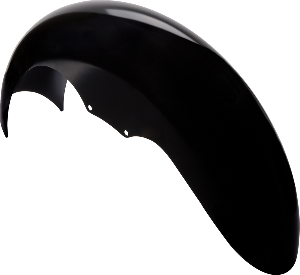 Level Front Fender - Black - 16"-19" Wheel - HD Touring/Trike