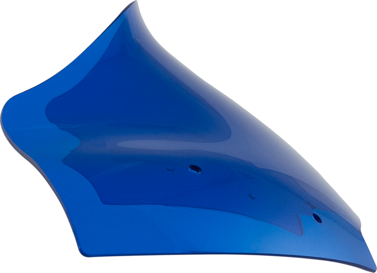 Kolor Flare® Windshield - 10" - Blue - '23-'26 FLTRX/FLTRT