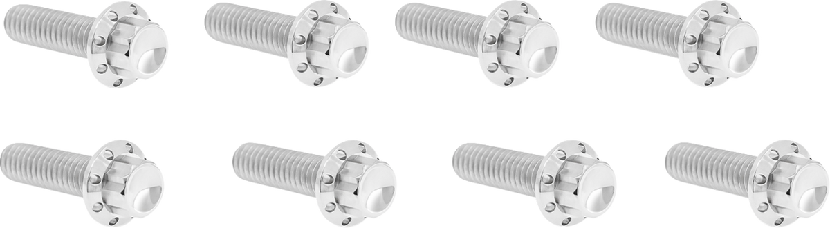 Bolt Kit - Lifter Block - 12-Point - Titanium - Polished