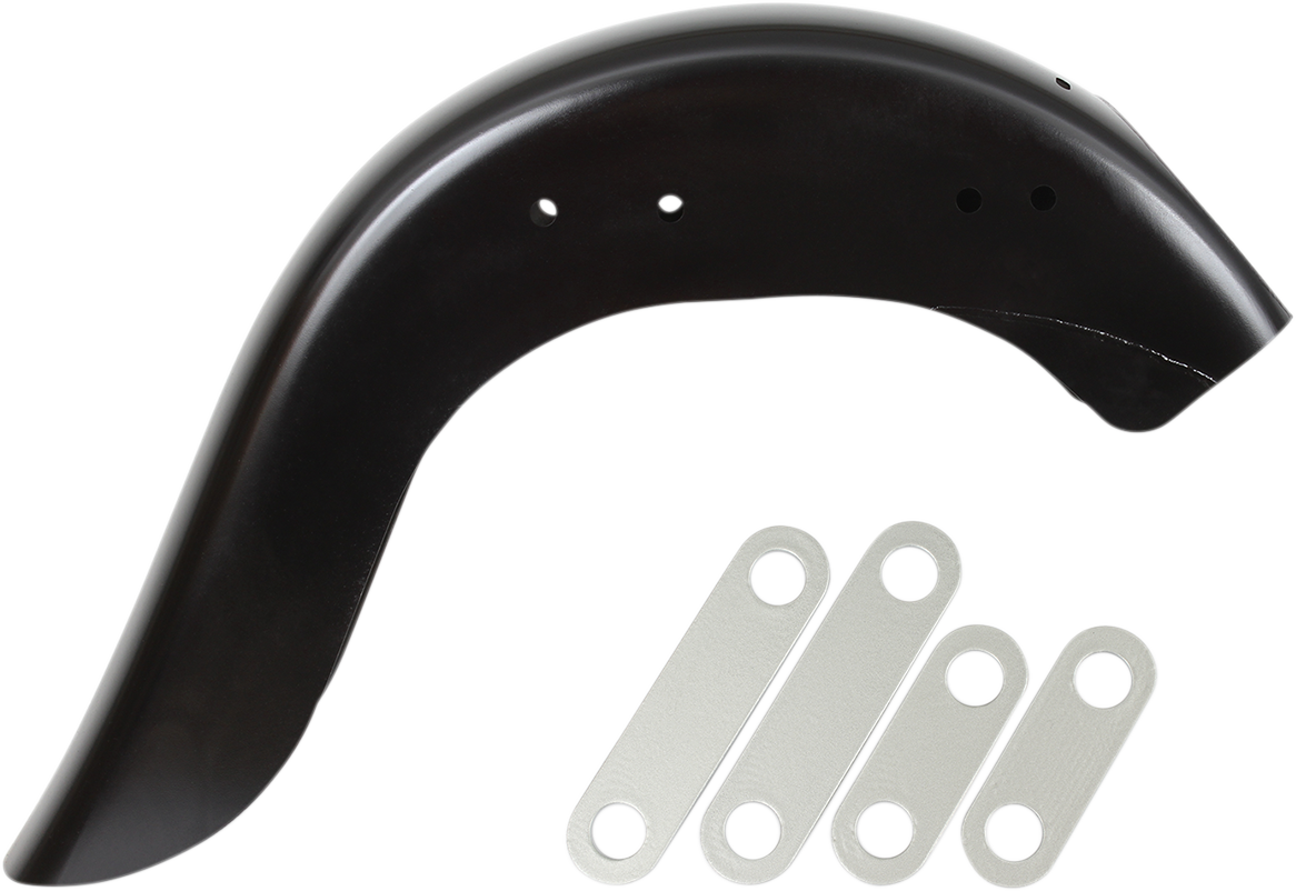 Benchmark Rear Fender - Extended - Smooth - HD Softail/Touring '18-'26