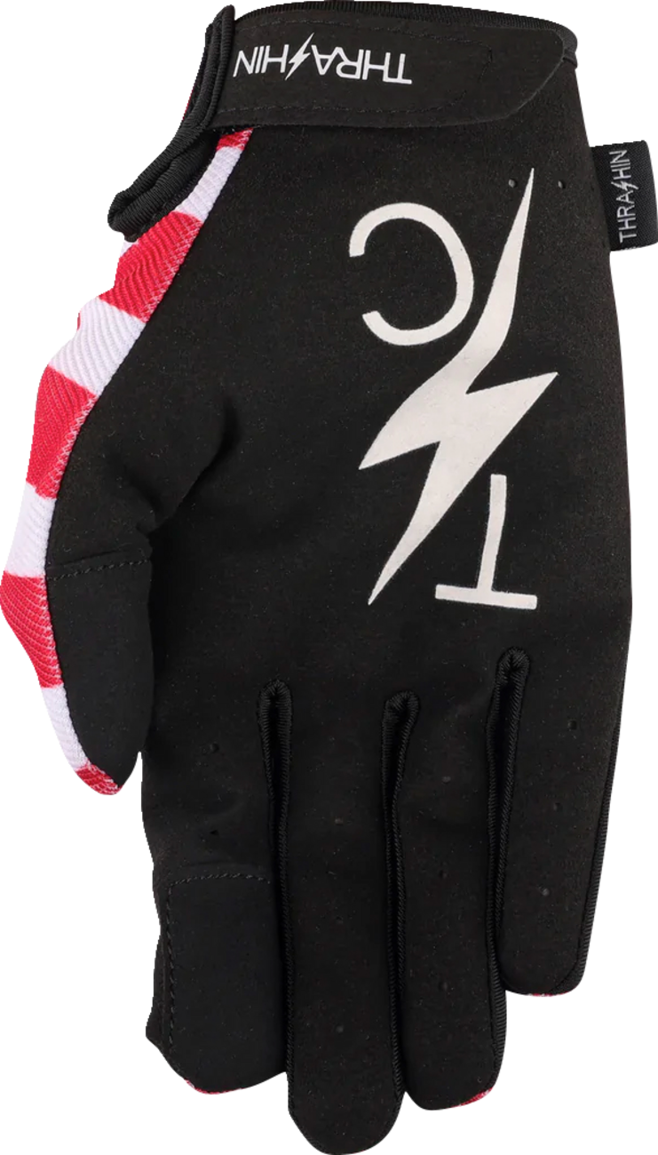 Stars & Bolts Stealth Gloves - Red/Blue - 2XL