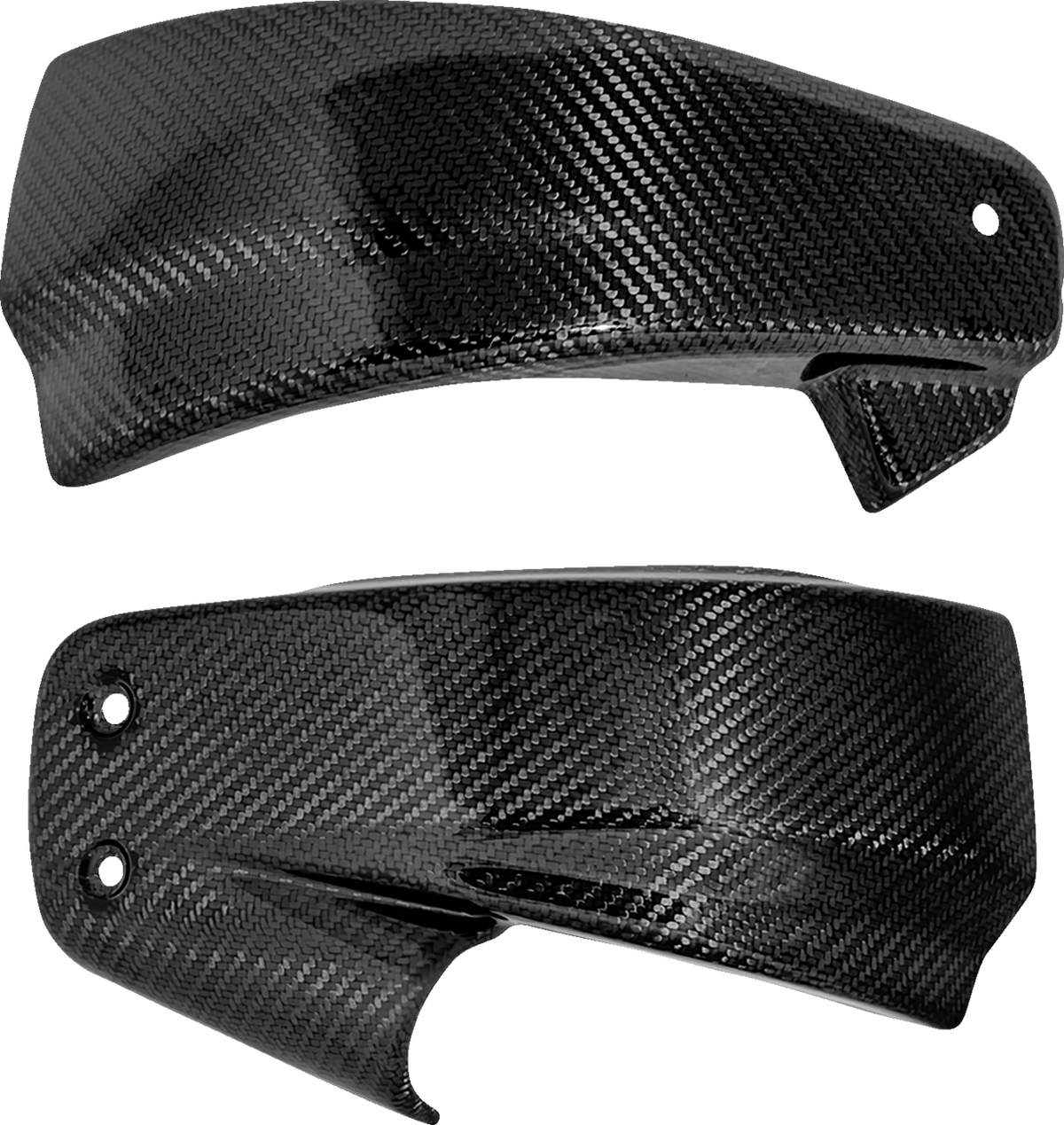 Side Covers - Carbon Fiber/Gloss - HD Softail '18-'24