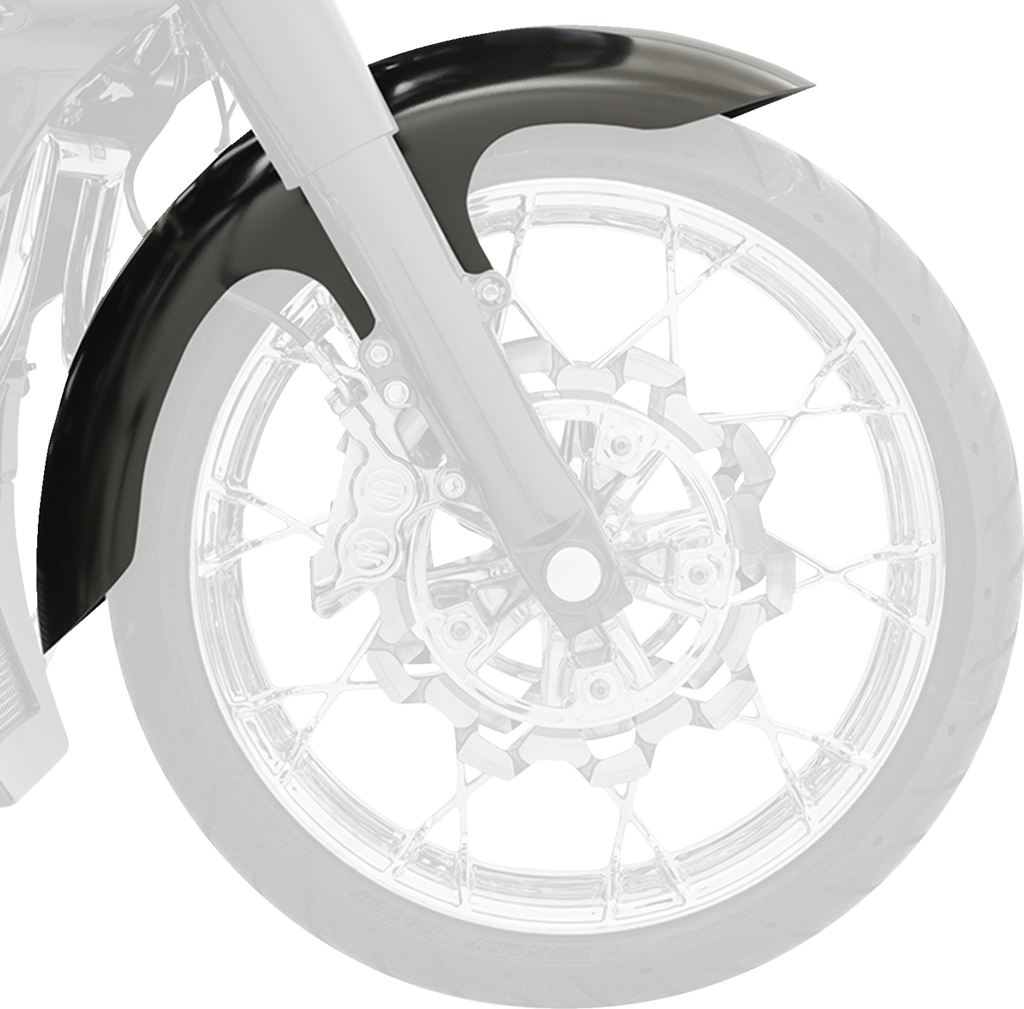 Henry Front Fender - Black - 16"-19" Wheel - HD Touring/Trike