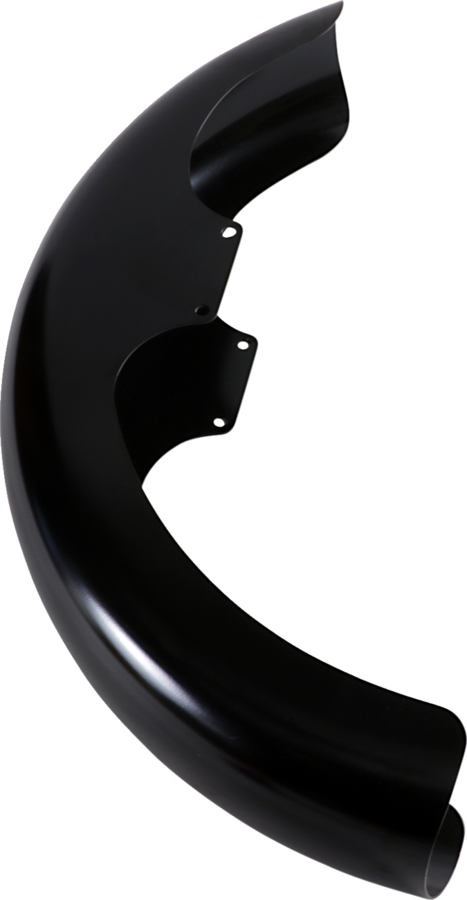 TFL Front Fender - Black - 19" Wheel - HD Dyna/FXR/Sportster
