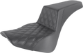 Step-Up Seat - Front Lattice Stitch - Black
