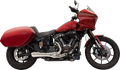 2-into-1 Ripper Exhaust System with Megaphone Muffler - Chro