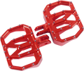 Mini Aggressor Floorboards - Red - Front