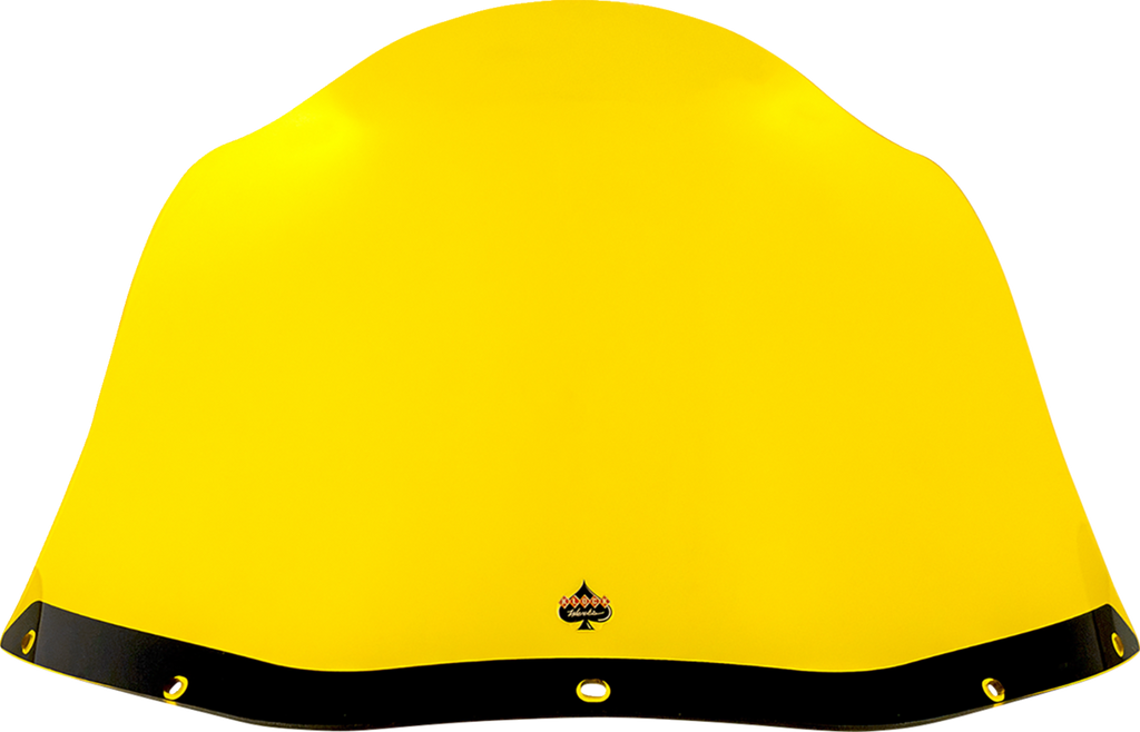 Kolor Flare® Windshield - 12-1/2" - Yellow - Saddlemen S-RT Fairing