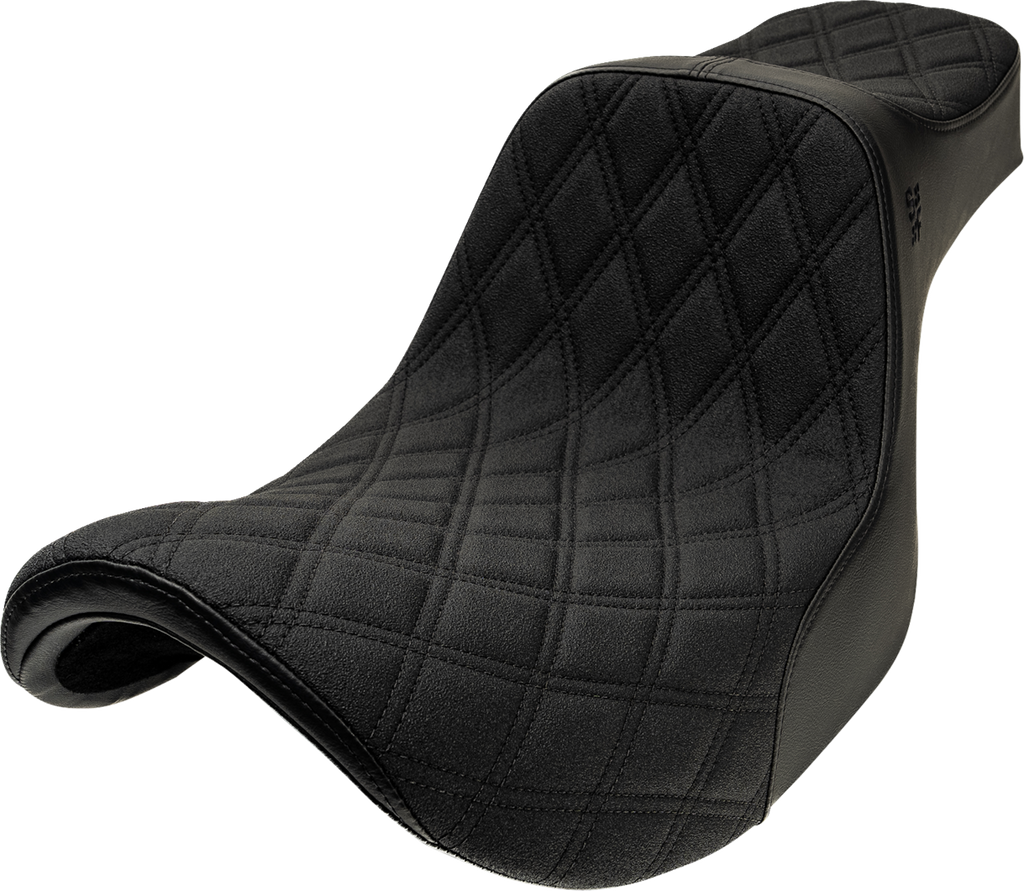 High Noon Seat - Vinyl - Black Double Diamond Stitch - FXR -'82-'00