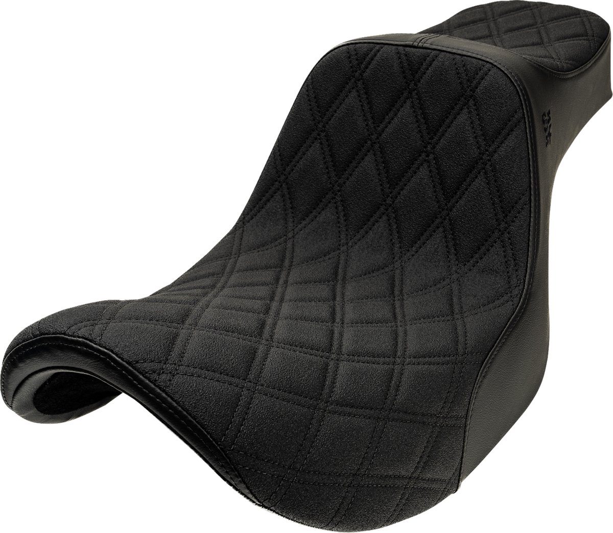 High Noon Seat - Vinyl - Black Double Diamond Stitch - FXR -'82-'00
