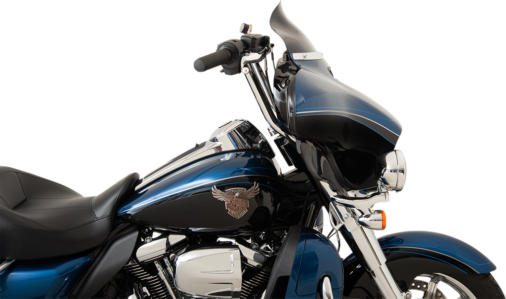 Flare® Windshield - 6-1/2" - Black - '14-'25 FLH