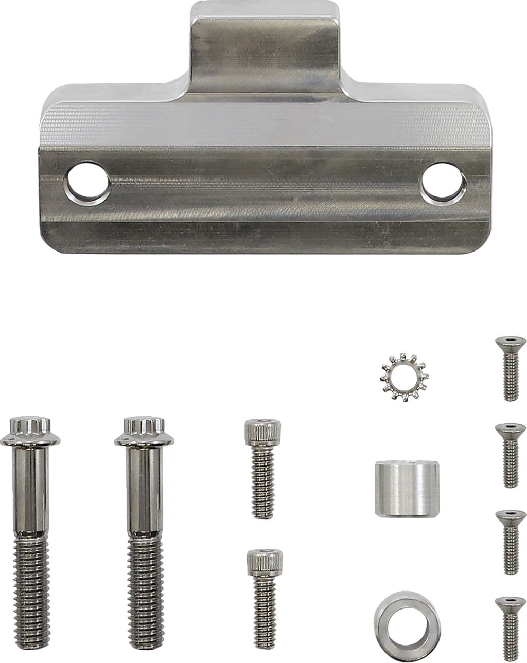 Gauge Mount - Dual - Unfinished - HD Softail/Touring/Trike '18-'22