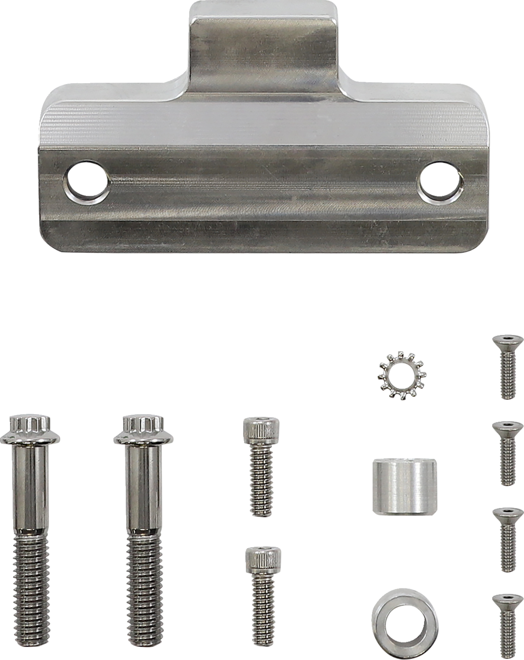 Gauge Mount - Dual - Unfinished - HD Softail/Touring/Trike '18-'22