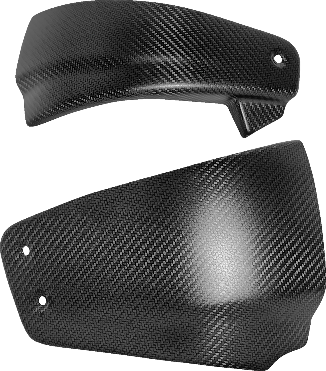 Side Covers - Carbon Fiber/Matte - HD Softail '18-'24