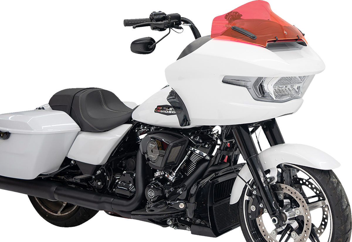 Ice Flare® Windshield - 10" - Pink Ice - '23-'26 FLTRX/FLTRT