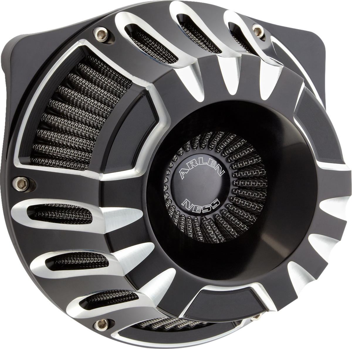 Inverted Series Air Cleaner Kit - Deep Cut - Black