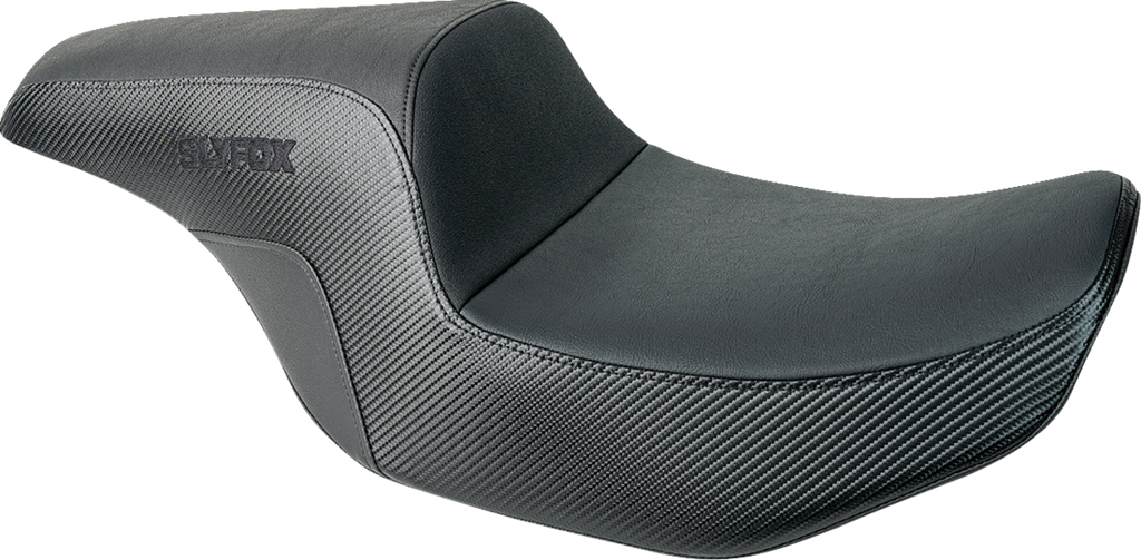 Drifter Tour Seat - Vinyl w/ Slipstop - Black Logo - FL '23-'24