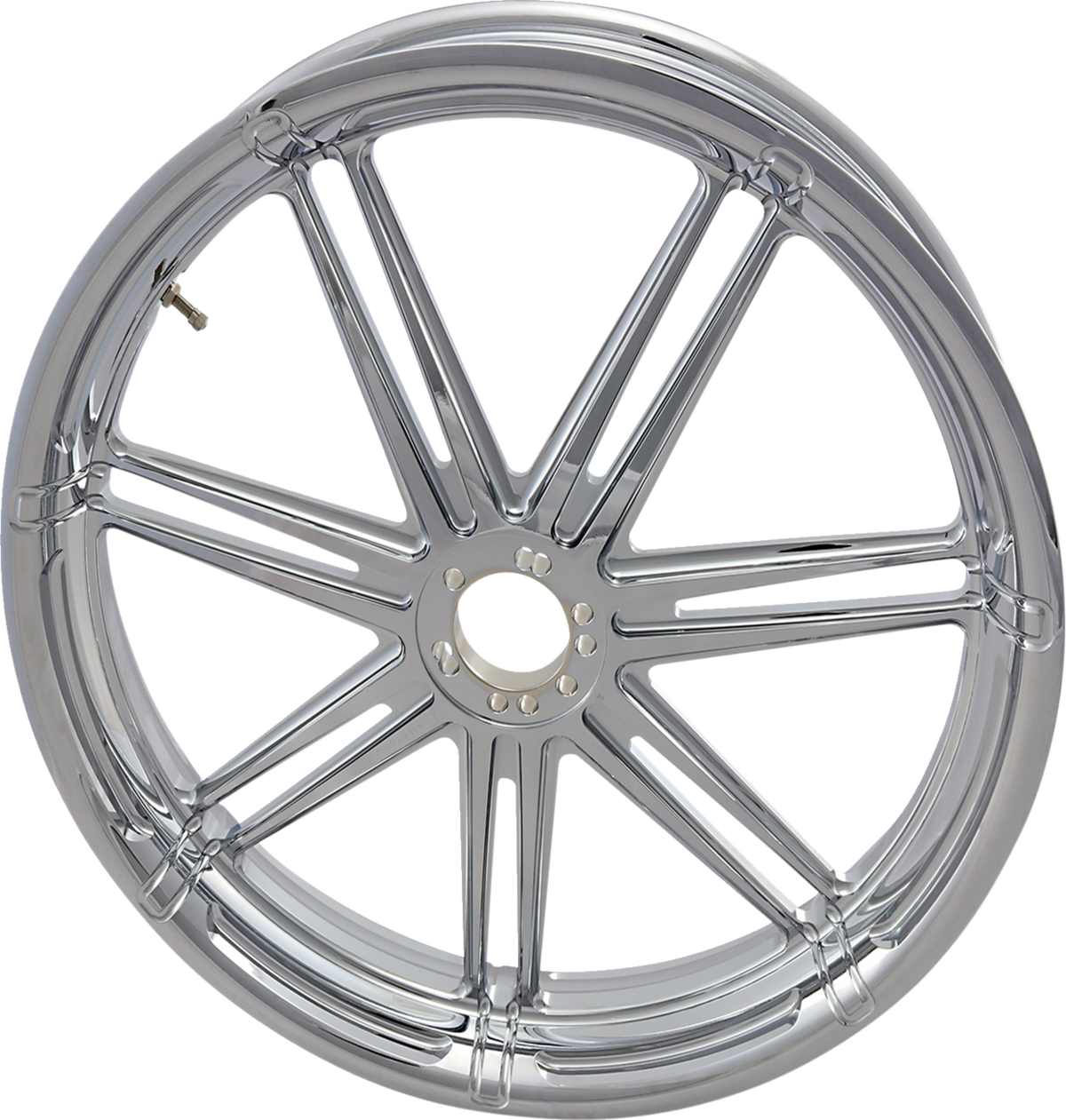 Rim - 7-Valve - Front - Chrome - 21x3.5