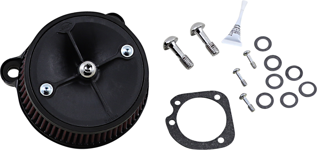 Super Stock™ Stealth Air Cleaner Kit - Black