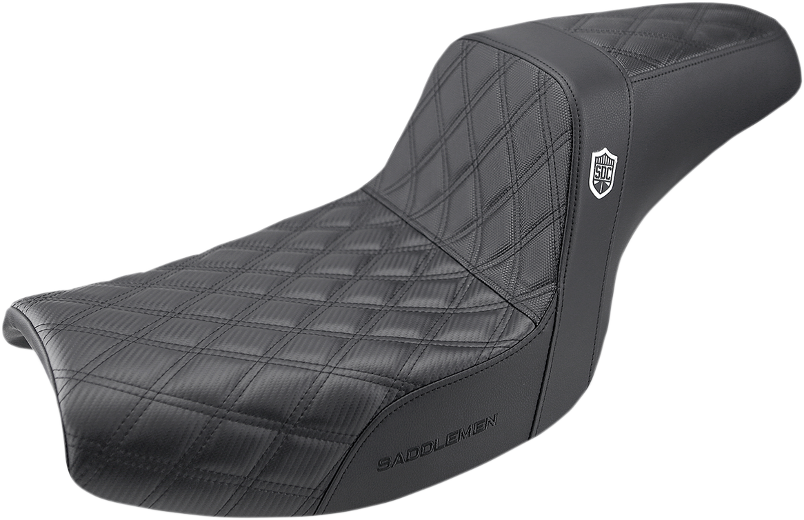 Pro Series SDC Performance Seat - w/o Backrest - Lattice Stitch/Lumbar Gripper - FXR '82-'00