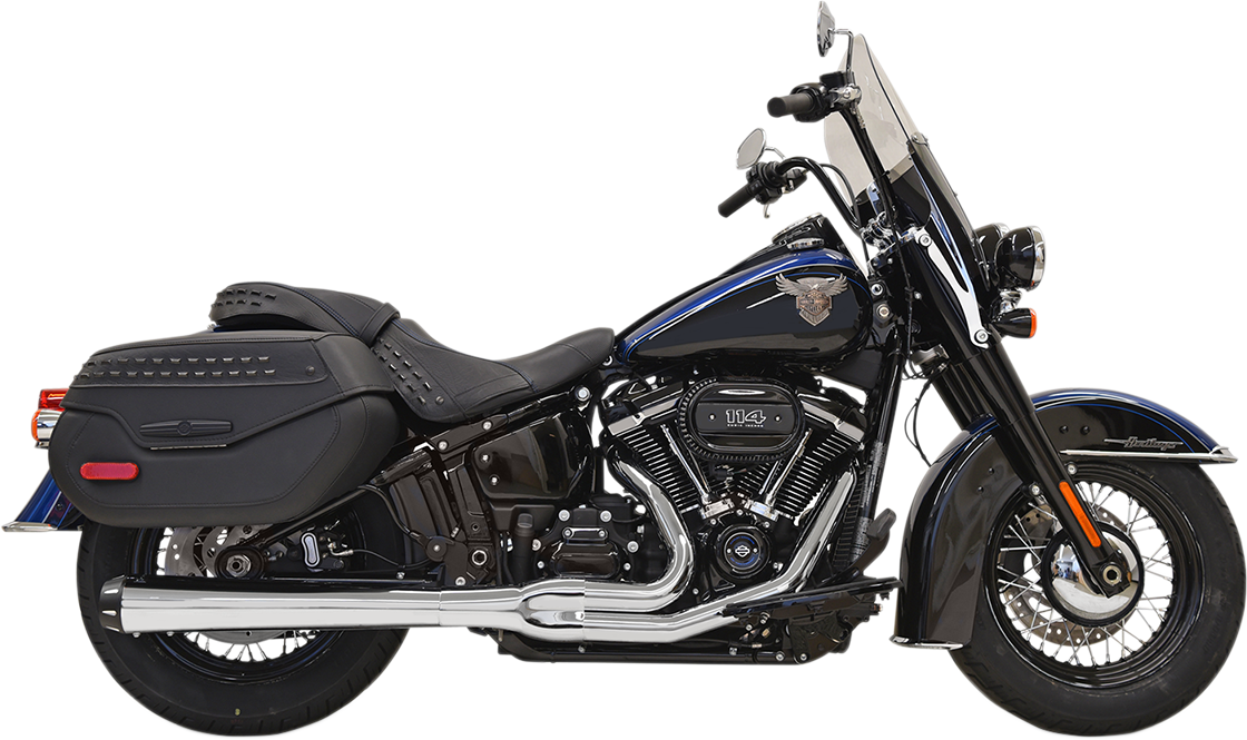 2-into-1 Road Rage Exhaust System - Chrome