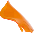Kolor Flare® Windshield - 6-1/2" - Orange - '96-'13 FLHT/FLHX