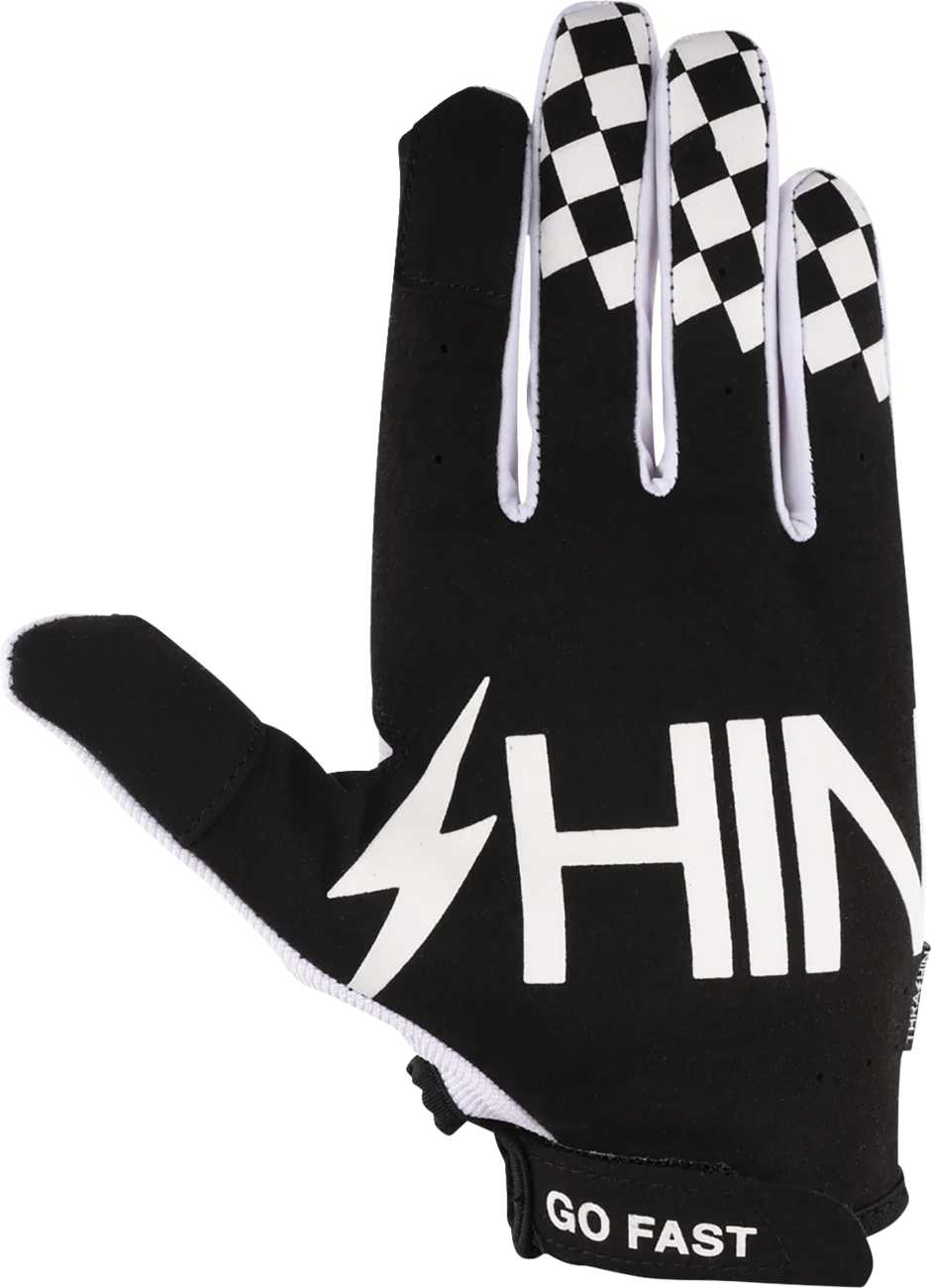 Go Fast Stealth Gloves - White - Small